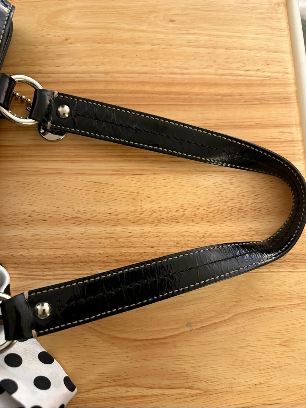 Black Coach Laura Carryall Kisslock